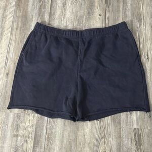Karen Scott Blue Athletic Shorts Relaxed Fit